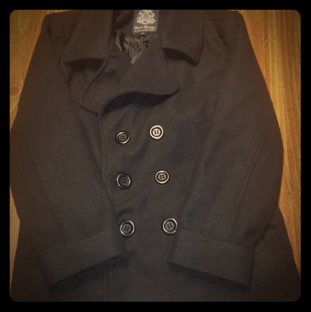 Boys  Laundry Pea Black Coat